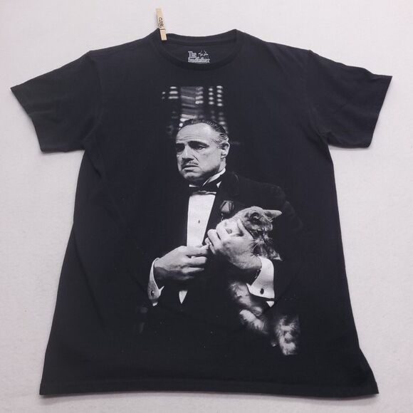 Ripple Junction The Godfather Graphic Short Sleeve T-Shirt Mens Size S Black - Picture 2 of 7